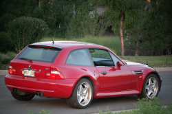 1999 BMW M Coupe in Imola Red 2 over Black Nappa