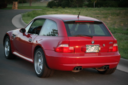 1999 BMW M Coupe in Imola Red 2 over Black Nappa