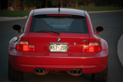 1999 BMW M Coupe in Imola Red 2 over Black Nappa