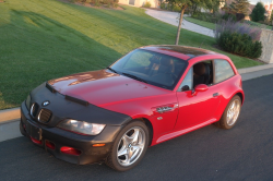 1999 BMW M Coupe in Imola Red 2 over Black Nappa