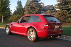 1999 BMW M Coupe in Imola Red 2 over Black Nappa