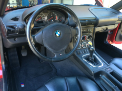 1999 BMW M Coupe in Imola Red 2 over Black Nappa