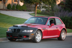 1999 BMW M Coupe in Imola Red 2 over Black Nappa