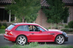 1999 BMW M Coupe in Imola Red 2 over Black Nappa