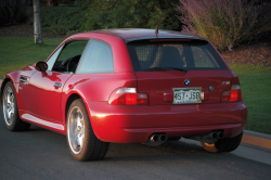 1999 BMW M Coupe in Imola Red 2 over Black Nappa