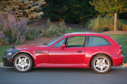 1999 BMW M Coupe in Imola Red 2 over Black Nappa