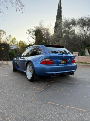 1999 BMW M Coupe in Estoril Blue Metallic over Black Nappa