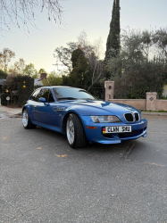 1999 BMW M Coupe in Estoril Blue Metallic over Black Nappa