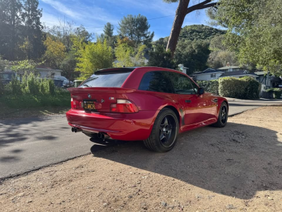 1999 BMW M Coupe in Imola Red 2 over Black Nappa