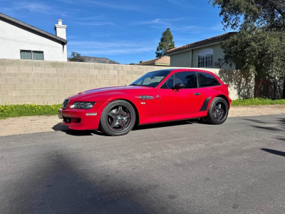 1999 BMW M Coupe in Imola Red 2 over Black Nappa