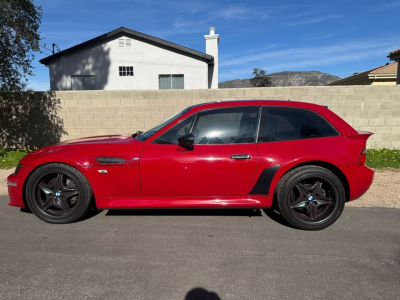 1999 BMW M Coupe in Imola Red 2 over Black Nappa
