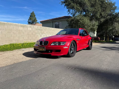 1999 BMW M Coupe in Imola Red 2 over Black Nappa