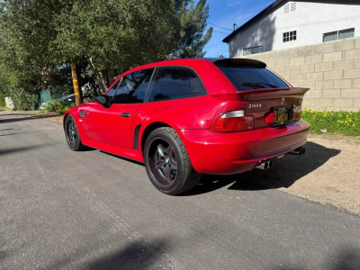 1999 BMW M Coupe in Imola Red 2 over Black Nappa