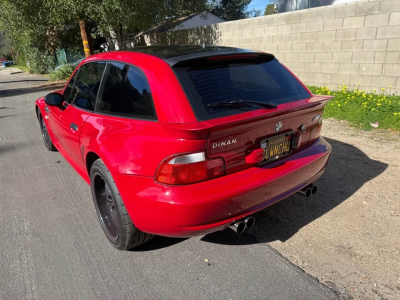 1999 BMW M Coupe in Imola Red 2 over Black Nappa