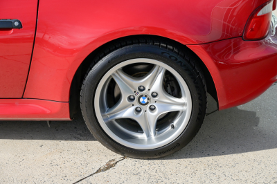 1999 BMW M Coupe in Imola Red 2 over Black Nappa