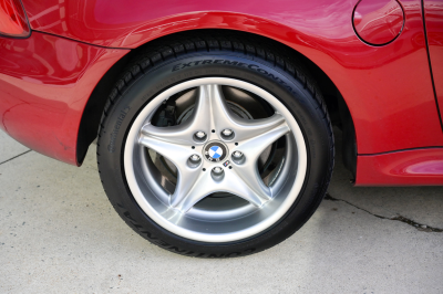 1999 BMW M Coupe in Imola Red 2 over Black Nappa