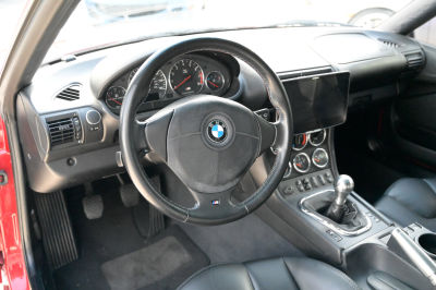 1999 BMW M Coupe in Imola Red 2 over Black Nappa