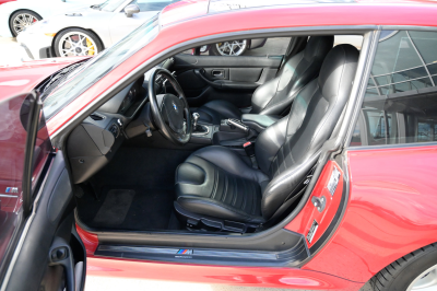 1999 BMW M Coupe in Imola Red 2 over Black Nappa