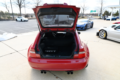 1999 BMW M Coupe in Imola Red 2 over Black Nappa