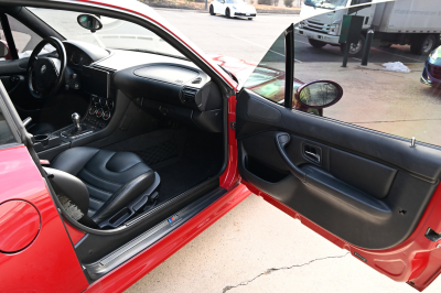 1999 BMW M Coupe in Imola Red 2 over Black Nappa