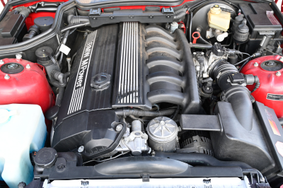 1999 BMW M Coupe in Imola Red 2 over Black Nappa