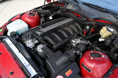 1999 BMW M Coupe in Imola Red 2 over Black Nappa
