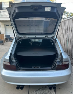 1999 BMW M Coupe in Arctic Silver Metallic over Black Nappa