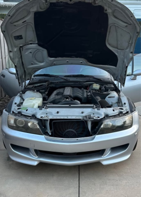 1999 BMW M Coupe in Arctic Silver Metallic over Black Nappa