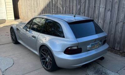 1999 BMW M Coupe in Arctic Silver Metallic over Black Nappa