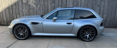 1999 BMW M Coupe in Arctic Silver Metallic over Black Nappa