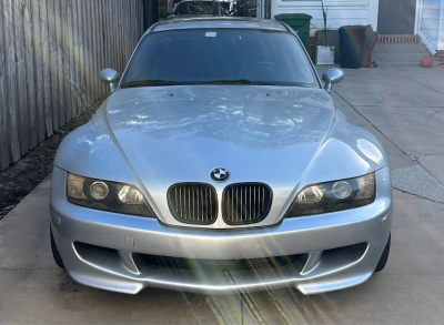 1999 BMW M Coupe in Arctic Silver Metallic over Black Nappa