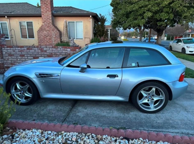 1999 BMW M Coupe in Arctic Silver Metallic over Black Nappa