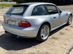 1999 BMW M Coupe in Arctic Silver Metallic over Dark Gray & Black Nappa