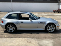 1999 BMW M Coupe in Arctic Silver Metallic over Dark Gray & Black Nappa