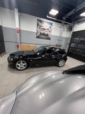 1999 BMW M Coupe in Cosmos Black Metallic over Black Nappa