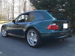 1999 BMW M Coupe in Boston Green Metallic over Dark Beige Oregon