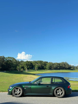 1999 BMW M Coupe in Boston Green Metallic over Dark Beige Oregon