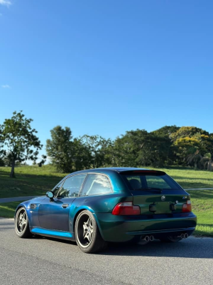 1999 BMW M Coupe in Boston Green Metallic over Dark Beige Oregon