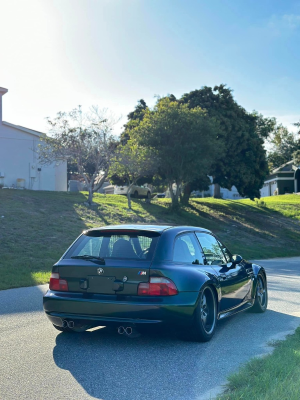 1999 BMW M Coupe in Boston Green Metallic over Dark Beige Oregon