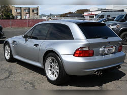 1999 BMW M Coupe in Arctic Silver Metallic over Dark Gray & Black Nappa