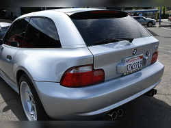 1999 BMW M Coupe in Arctic Silver Metallic over Dark Gray & Black Nappa