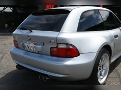 1999 BMW M Coupe in Arctic Silver Metallic over Dark Gray & Black Nappa