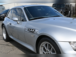 1999 BMW M Coupe in Arctic Silver Metallic over Dark Gray & Black Nappa