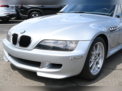 1999 BMW M Coupe in Arctic Silver Metallic over Dark Gray & Black Nappa