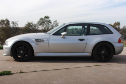 1999 BMW M Coupe in Arctic Silver Metallic over Dark Gray & Black Nappa