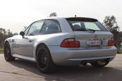 1999 BMW M Coupe in Arctic Silver Metallic over Dark Gray & Black Nappa