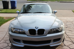 1999 BMW M Coupe in Arctic Silver Metallic over Dark Gray & Black Nappa