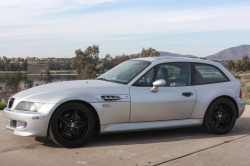 1999 BMW M Coupe in Arctic Silver Metallic over Dark Gray & Black Nappa