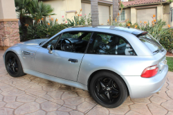 1999 BMW M Coupe in Arctic Silver Metallic over Dark Gray & Black Nappa