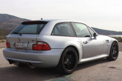 1999 BMW M Coupe in Arctic Silver Metallic over Dark Gray & Black Nappa